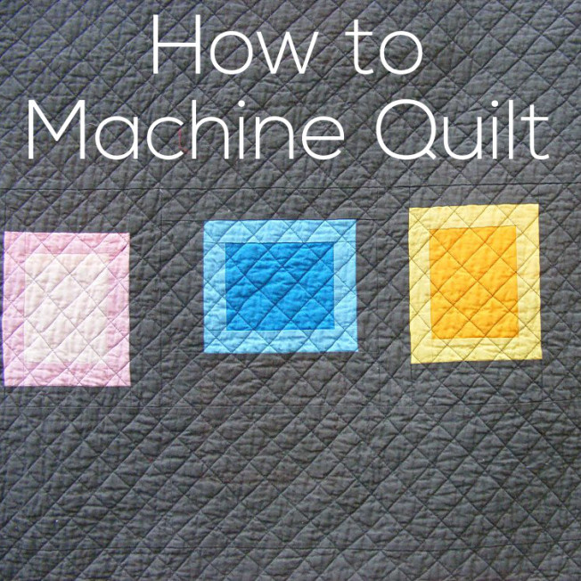 How To Machine Quilt Video Shiny Happy World