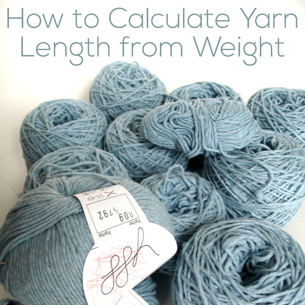 how long is a ball of yarn