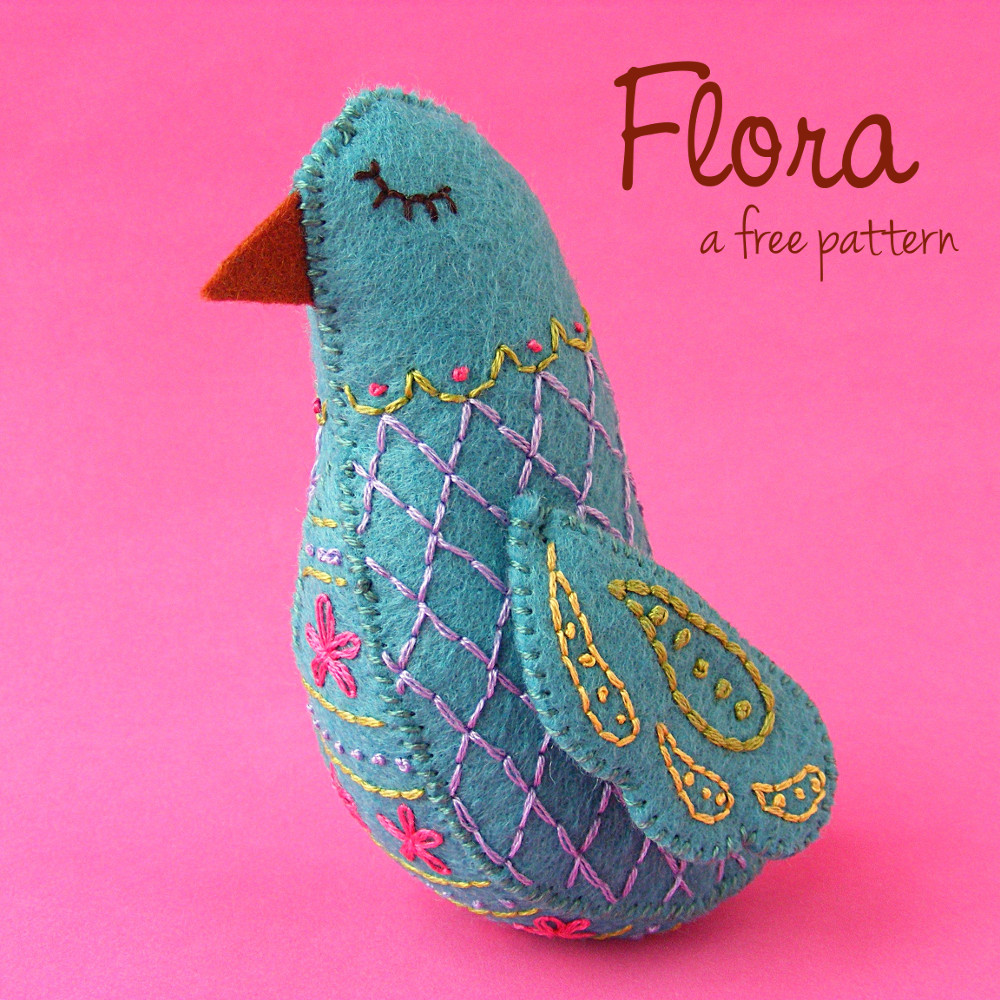 Blue Felt Birds Craft Kit Felt Decoration Craft Kits for Adults DIY Kit DIY  Gift Sewing Gift Felt Animals Felt Bird Ornament Felt Craft Kit 