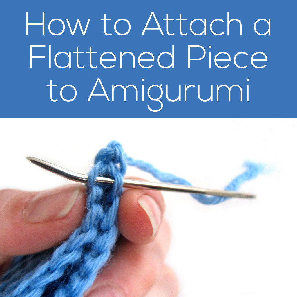 How to 'attach with a single crochet' - Shiny Happy World