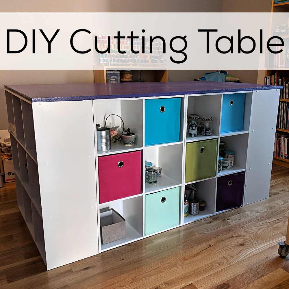 Build your own DIY cutting table for your sewing room - Stop staring and  start sewing!