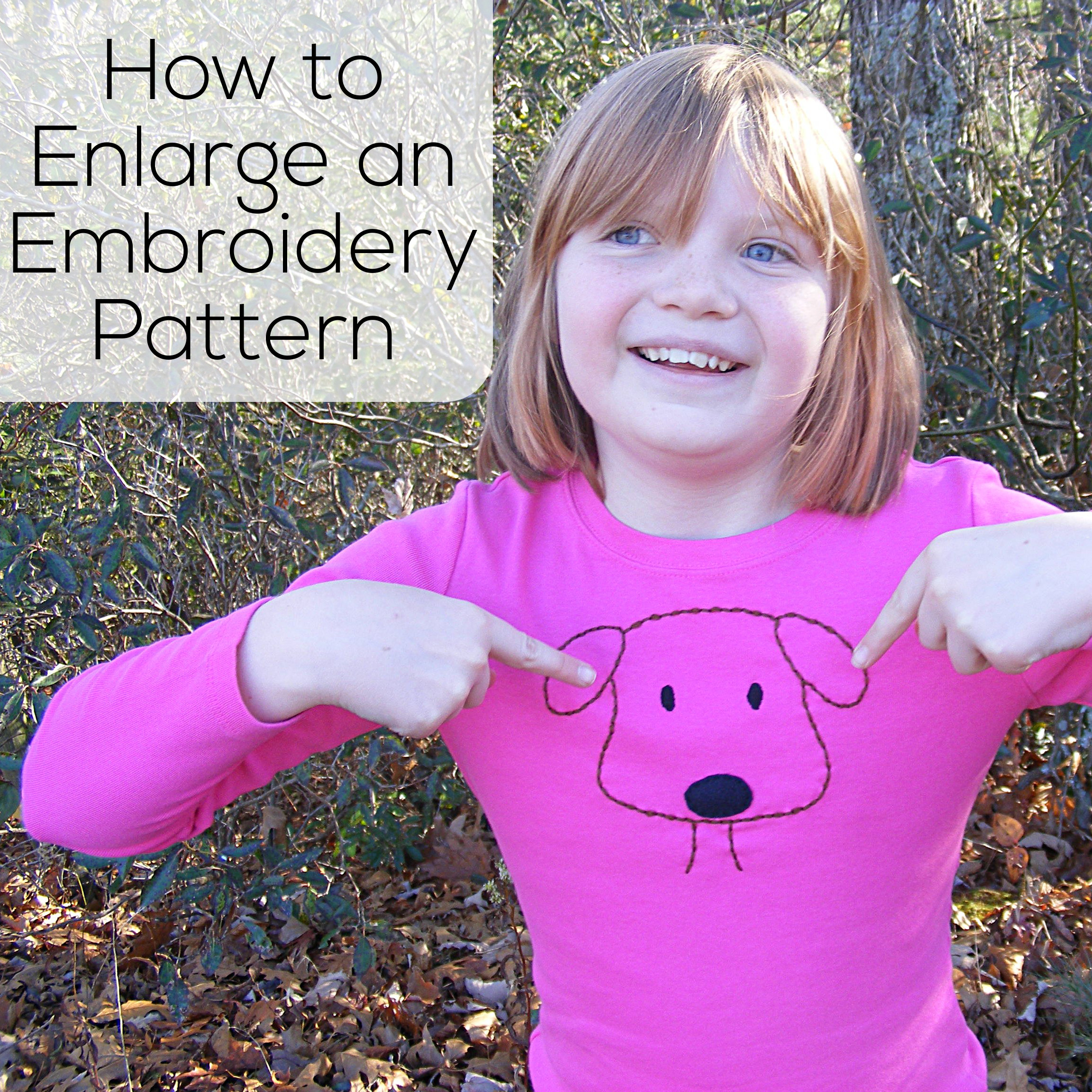 How to Transfer and Stabilize an Embroidery Pattern 