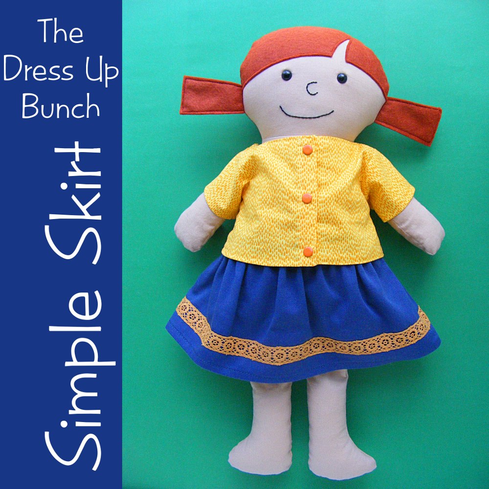 Meep - a Monster Softie Pattern for the Dress Up Bunch – Shiny Happy World