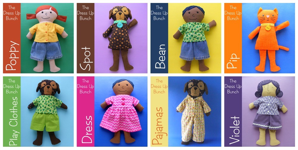 Designing a Rag Doll – a Peek at the Design Process - Shiny Happy World