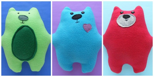 Warren the Charity Bear – a free teddy bear pattern - Shiny Happy World