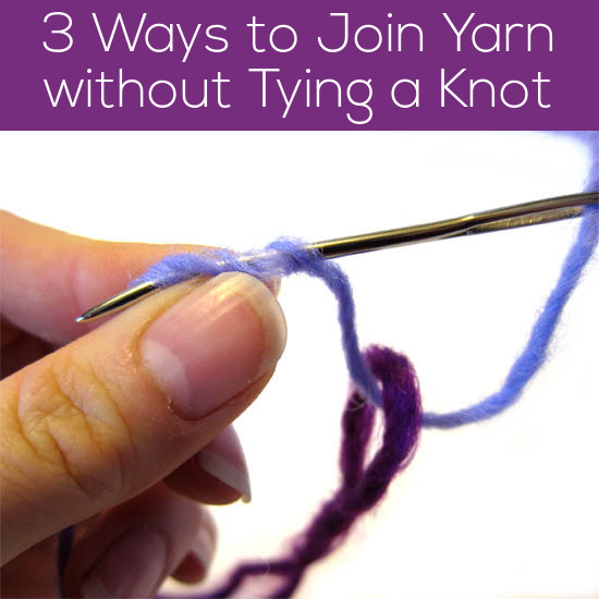 Quick way to join new yarn in crochet 