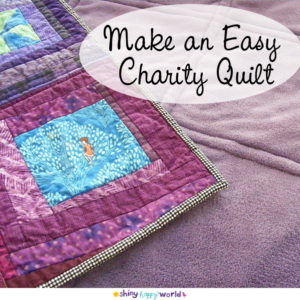 How to Make an Easy Charity Quilt – a simple and fun tutorial - Shiny ...