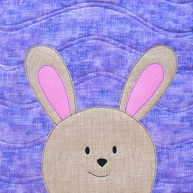 Free Bunny Applique Pattern with Fun Mix & Match Parts - Shiny Happy World