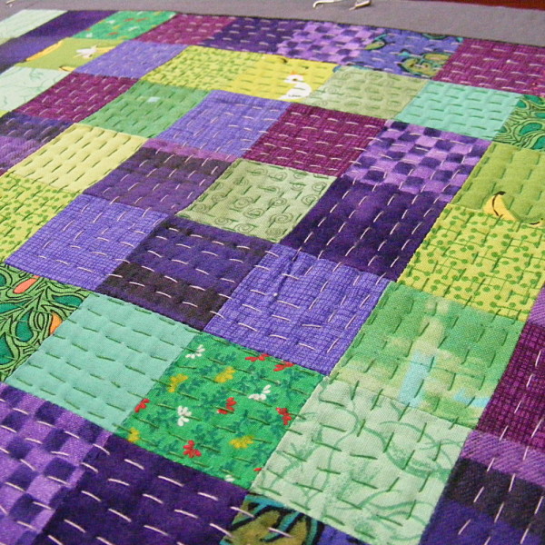 Quilting the Controlled Chaos Quilt