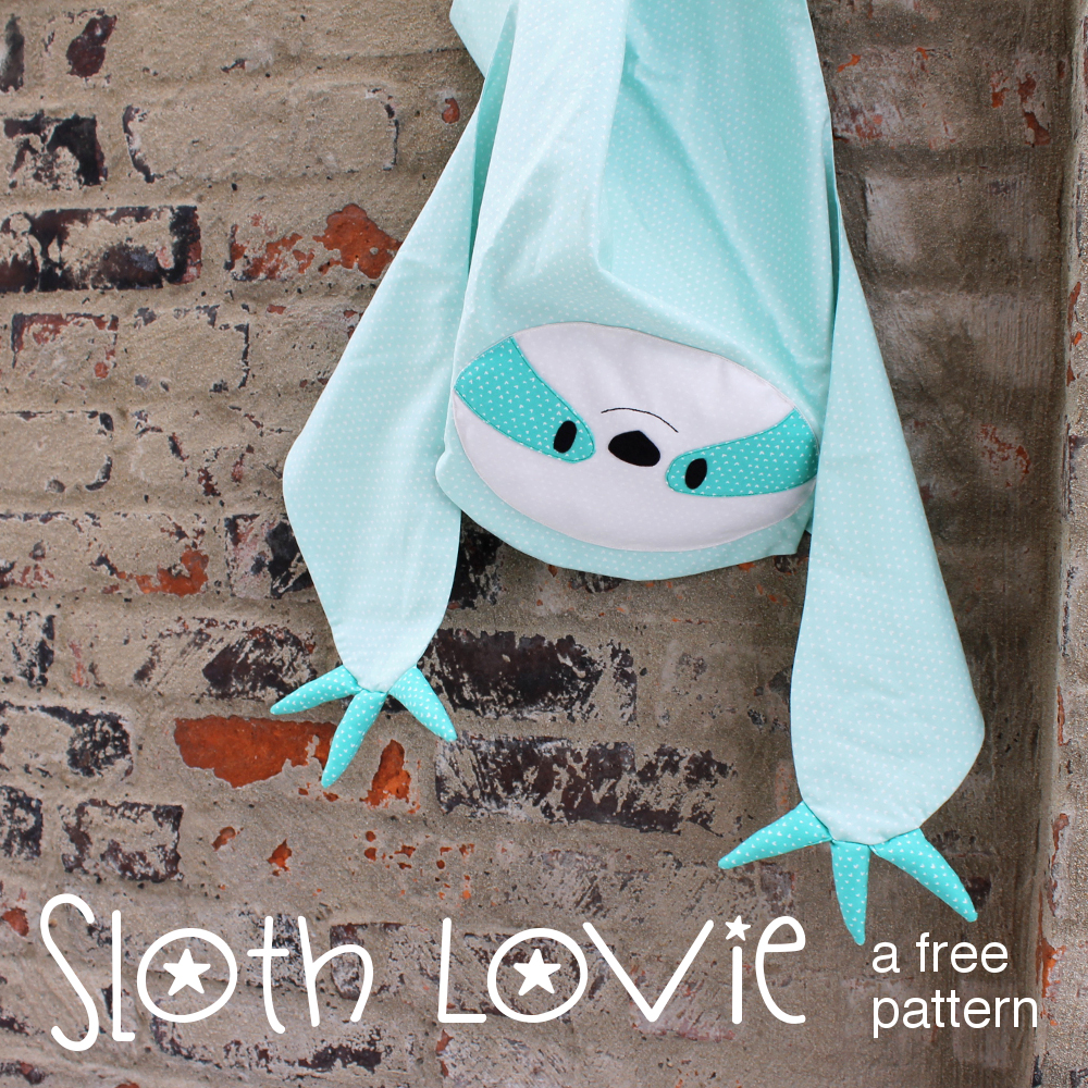 Sloth Lovie A Free Pattern Shiny Happy World