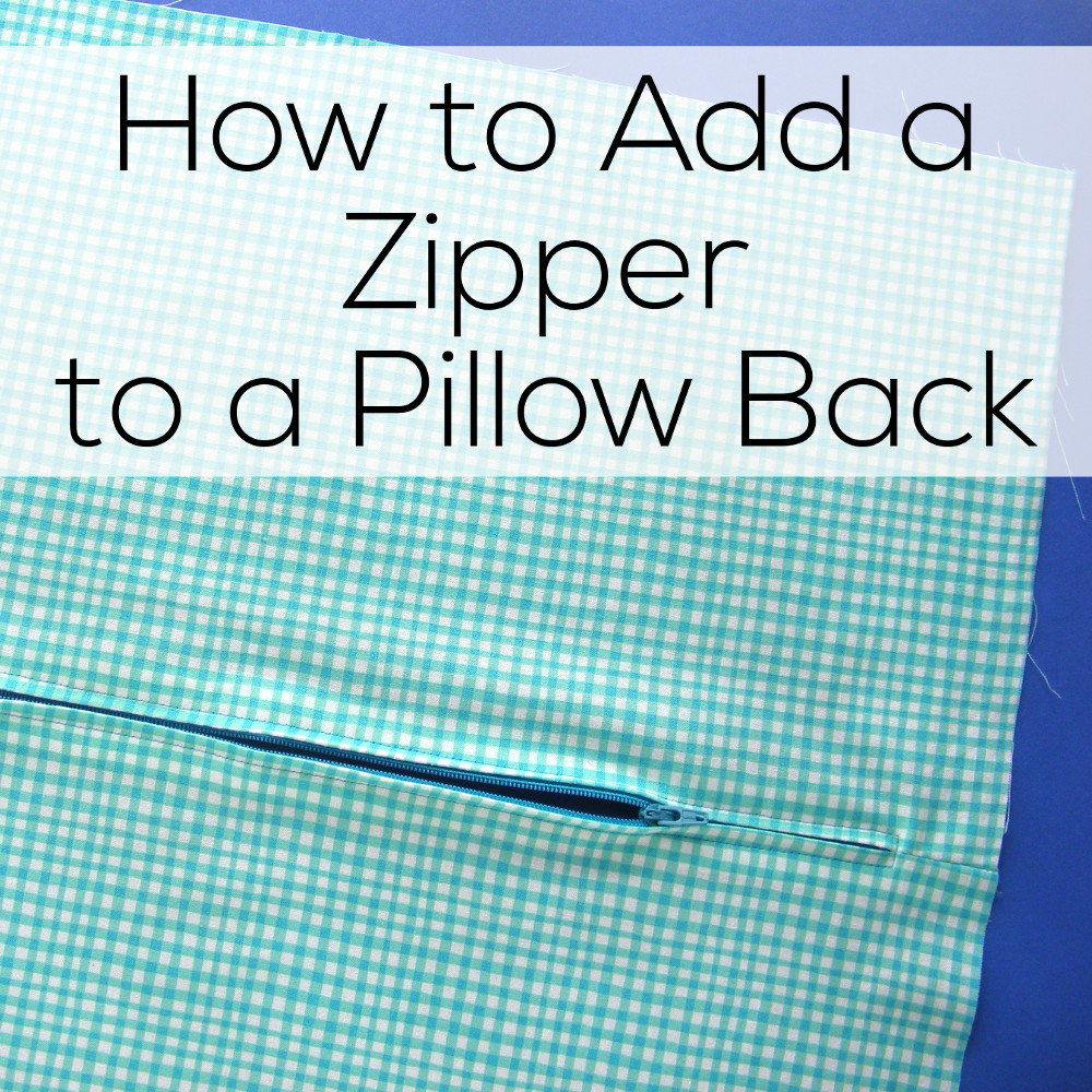 How to Sew a Zippered Pillow Cover : 10 Steps (with Pictures) -  Instructables
